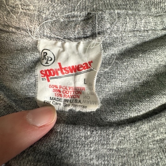 Vintage UCLA Bruins T Shirt Mens Large Gray USA Made College NCAA Graphic Tee - Picture 3 of 9